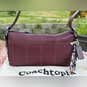 Coach Alter/Ego Small Slouchy Shoulder Bag In Upcrafted Leather NWT